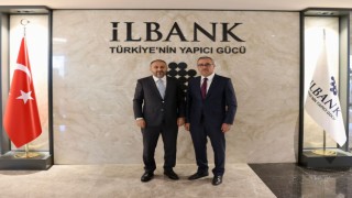 Başkan Güngör, İlbank Genel Müdürü Türk ile Bir Araya Geldi