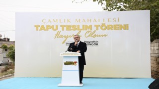 Çamlık Mahallesi’nin 40 Yıllık Tapu Sorunu Çözüldü