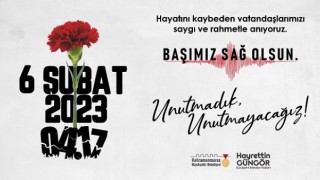 Başkan Güngör; “Depremde Kaybettiğimiz Canlarımıza Allah’tan Rahmet Diliyoruz”