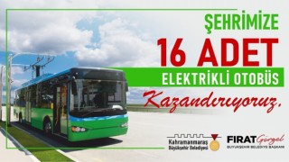 Büyükşehir, 16 Elektrikli Otobüs Alıyor