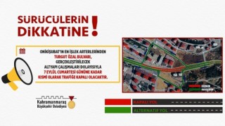 Turgut Özal Bulvarı, 7 Eylül’e Kadar Kısmi Olarak Trafiğe Kapatıldı