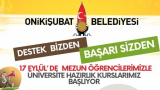 Üniversite yolunda destek Onikişubat Belediyesi’nden, başarı gençlerden