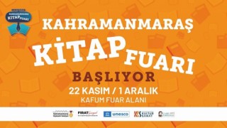 9. Uluslararası Kahramanmaraş Kitap Fuarı, 22 Kasım’da Kapılarını Açacak