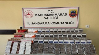 Kahramanmaraş’ta100 bin adet makaron ele geçirildi