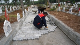 Büyükşehir Kapıçam’da Çevre Düzenleme Çalışmalarını Sürdürüyor