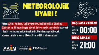 Şehir Genelinde Fırtına Uyarısı!