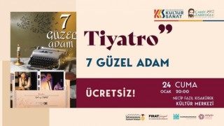 Büyükşehir’den Tiyatroseverlere Özel Gece: “7 Güzel Adam” Sahne Alıyor