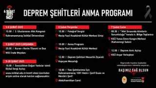 Deprem Şehitleri, Asrın Felaketinin Yıl Dönümünde 11 İlçede Anılacak