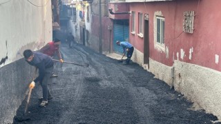 DULKADİROĞLU BELEDİYESİ DURAKLI MAHALLESİ’NDE ASFALT ÇALIŞMALARINI SÜRDÜRÜYOR