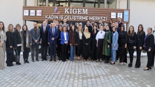 KADIN GİRİŞİMCİLİĞİNİN SEMBOLÜ KİGEM AÇILDI