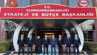 Kahramanmaraş Heyeti, Cumhurbaşkanlığı Strateji ve Bütçe Başkanı Şenel ile Bir Araya Geldi