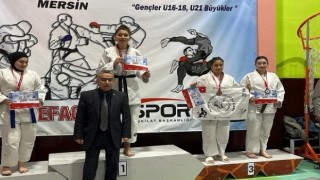 Andırınlı Bayan Sporculardan Altın Başarı