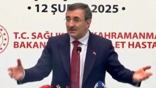 Cumhurbaşkanı Yardımcısı Cevdet Yılmaz Devlet Hastanesi Açılışında Konuştu