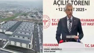 Sağlık Bakanı Kemal Memişoğlu, KMDH’nin Açılış Töreninde Konuştu