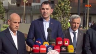 Bakan Murat Kurum, Kahramanmaraş’ta son durumu değerlendirdi