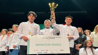 Kahramanmaraş Akdeniz Turizm MTAL, MEB Uluslararası Gastronomi Yarışması'nda 1. Oldu