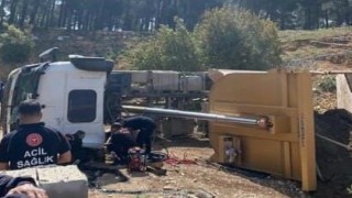 Kamyon Sürücüsü Hayatını Kaybetti