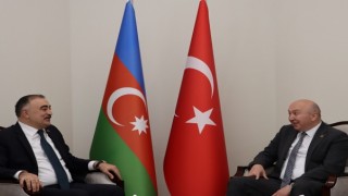 KSÜ Rektörü Yasım’dan Azerbaycan Büyükelçisi Memmedov’a Ziyaret