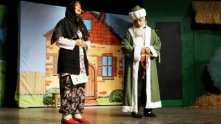 Nasrettin Hoca Çocuklarla Buluştu, Salonda Neşe Dolu Anlar Yaşandı