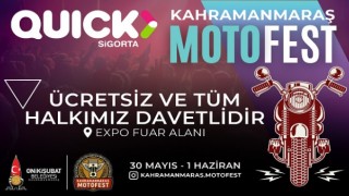 Onikişubat Belediyesi’nin katkılarıyla Kahramanmaraş Motofest başlıyor