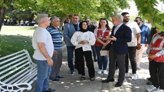 Başkan Görgel, YKS Adaylarını ve Ailelerini Yalnız Bırakmadı