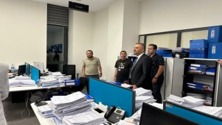 Başkan Toptaş’tan Yerinde Dönüşüm mesaisi yapan personele ziyaret