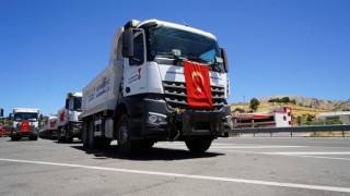 Büyükşehir Filosuna Taze Kan; Yeni Araçlar Hizmete Başladı