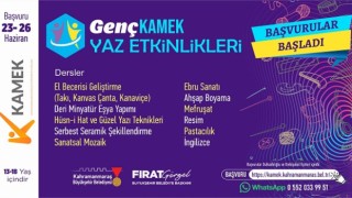 Genç KAMEK Yaz Kursları İçin Başvurular Başladı!