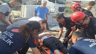 Kahramanmaraş’ta iş kazası: 2 yaralı