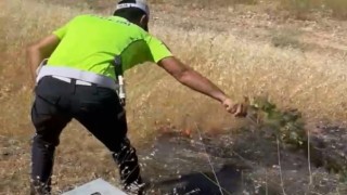 Kahramanmaraş’ta polis ekipleri faciayı önledi 