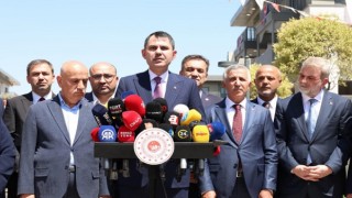 Murat Kurum Kahramanmaraş’ta çalışmaları yerinde inceledi