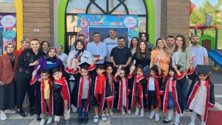 Onikişubat Belediyesi’nin Gündüz Bakımevi’nde ilk mezuniyet heyecanı