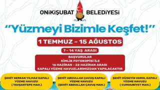 Yüzmeyi Onikişubat’la keşfedecek çocuklara müjde! Kurs başvurular başladı