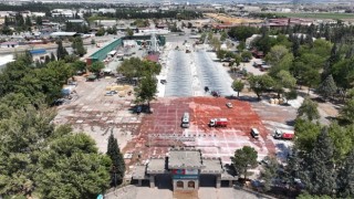 Başkan Görgel, Fuar Öncesi Atatürk Parkı’ndaki Hazırlıkları İnceledi