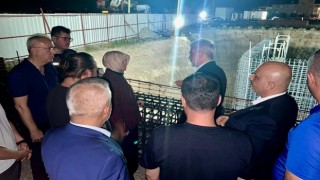 Başkan Görgel, Kılavuzlu İçmesuyu İletim Hattındaki Çalışmaları Yerinde İnceledi