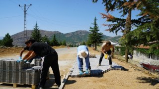 Göksun Kırsalında Daha Konforlu Ulaşım İçin Büyükşehir Görev Başında