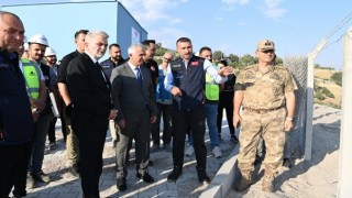 Görgel ve Ünlüer, Güneşevler İnşaat Sahasında İncelemelerde Bulundu