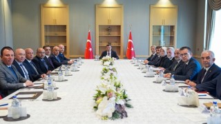 Kahramanmaraş Heyetinden Cumhurbaşkanı Yardımcısı Yılmaz’a Ziyaret