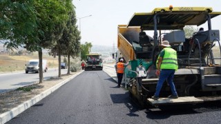 OSB – Kavlaklı – Kazım Karabekir Hattında Asfalt Çalışması Etaplar Halinde Sürüyor