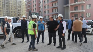 BAŞKAN MEHMET AKPINAR, GÜNEŞEVLER REZERV KONUT PROJESİ SAHASINI İNCELEDİ