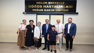 Haluk Şerbetçi Göğüs Hastalıkları Yoğun Bakım Ünitesi Düzenlenen Törenle Açıldı