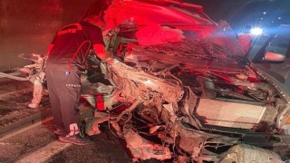 Kahramanmaraş’ta jip kamyona arkadan çarptı: 1’i ağır 3 yaralı