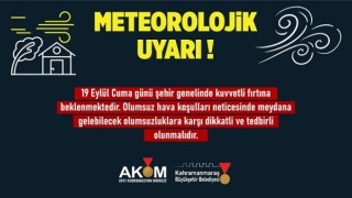 Büyükşehir’den Kuvvetli Fırtına Uyarısı!