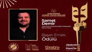 Büyükşehir’in Tiyatro Okulu Sahne Maraş’a Bir Ödül Daha