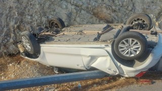 Kahramanmaraş’ta otomobil takla attı: 4 yaralı 