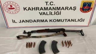 Kahramanmaraş’ta uzun namlulu silah ele geçirildi 