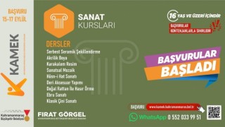 KAMEK’le Herkes İçin Eğitim; Yeni Dönem Kurs Kayıtları Başladı