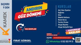 Andırın’da KAMEK Kurslarına Kayıtlar Başladı