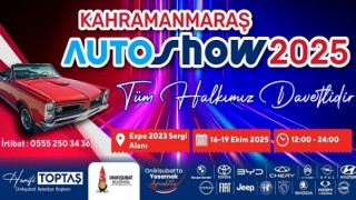 Bölgenin en büyük Auto Show’u yarın Kahramanmaraş’ta başlıyor!