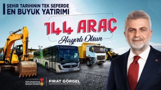 Büyükşehir’den Tarihi Araç Yatırımı; 144 Hizmet Aracı Filoya Kazandırıldı
